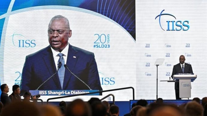 米国防長官、講演で中国に懸念 衝突回避へ対話を呼びかけ
