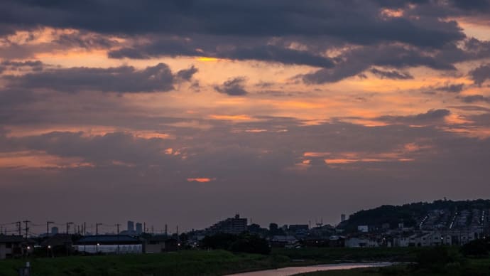 7月3日(金)朝焼け期待の早朝散策