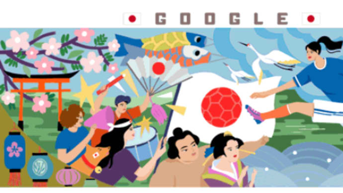 【Googleのロゴ】女子ワールドカップ2019 Day-18