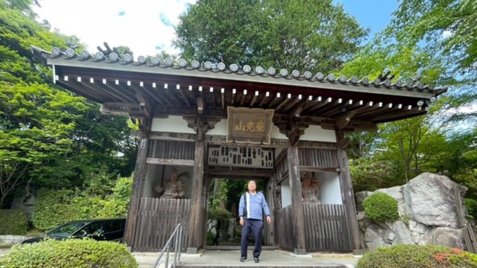 本日は西国三十三観音霊場巡り番外編。東光山花山院菩提寺へ。おみくじは11番大吉。本日はトリプル大吉。