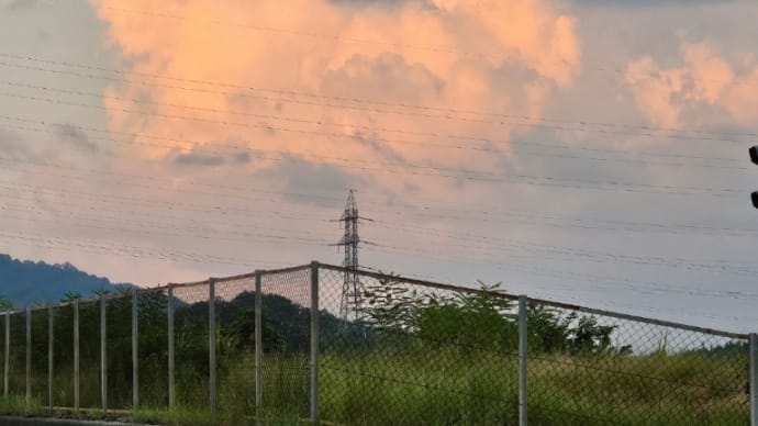 残暑厳しい