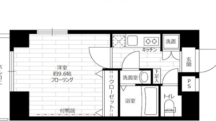 ステージファースト大森駅前@最上階角部屋1K広々30.00㎡ JR京浜東北線大森駅近 東京都大田区大森北1丁目インターネット無料の人気分譲賃貸マンション 内装前ご了承下さい。