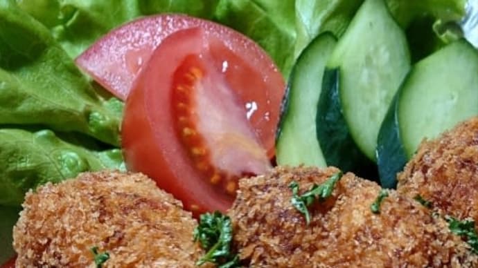 厳密に言うとカニカマクリームコロッケ