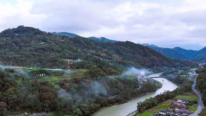 草尾上空からの風景&衆議院議員選挙の結果