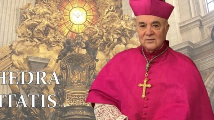 【参考情報】ヴィガノ大司教の説教：ローマにおける聖ペトロの司教座の祝日に：天主が聖なる教皇を与えてくださるよう祈ろう