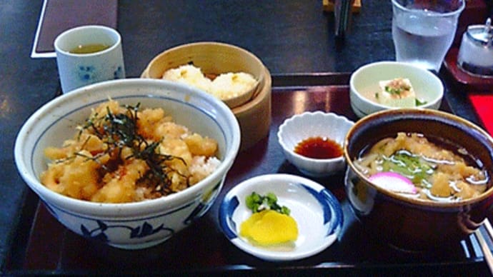 萬坊げそ天丼