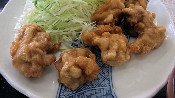 からあげランチ(日替) こうてって味源