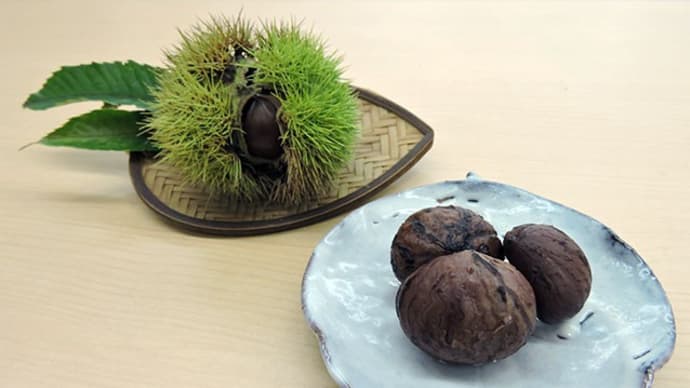 < 郷土料理 > 埼玉 栗の渋皮煮