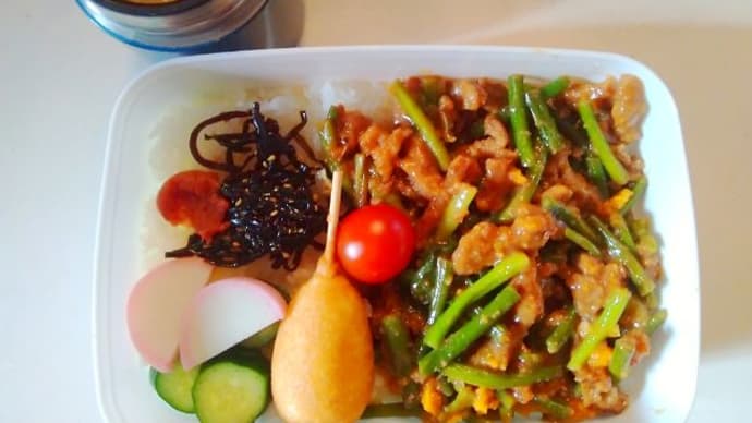 長男お弁当(3/20)