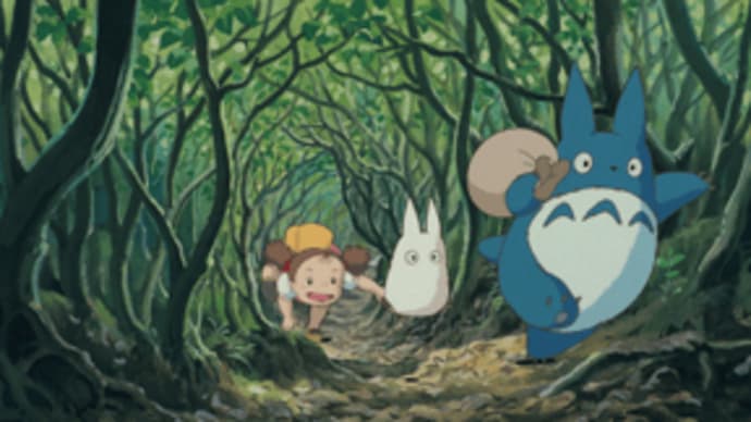 広大な田んぼの中にポツンと🐰トトロが・・・滋賀県今津トトロの木・・・
