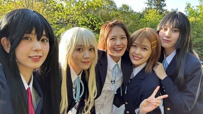 乃木坂46賀喜遥香ら4期生「けいおん!」コスプレショットに反響殺到「似合いすぎ」「神企画」