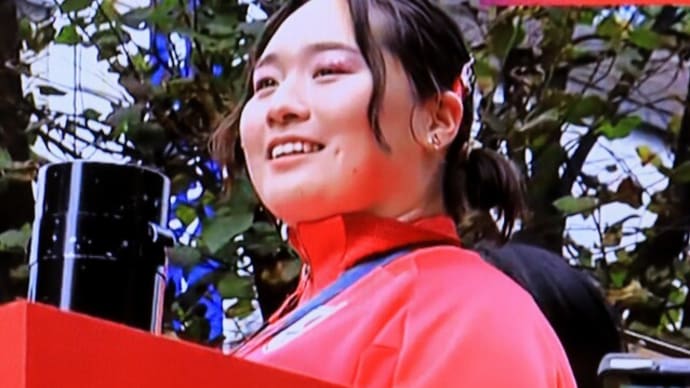 北口 榛花 選手凱旋パレード