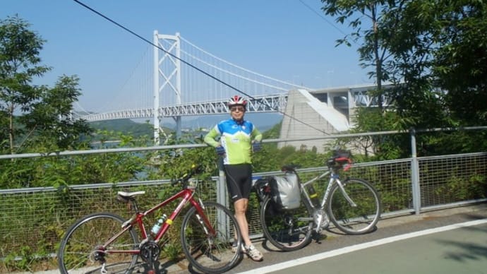 夏日のしまなみ海道サイクリング一日目