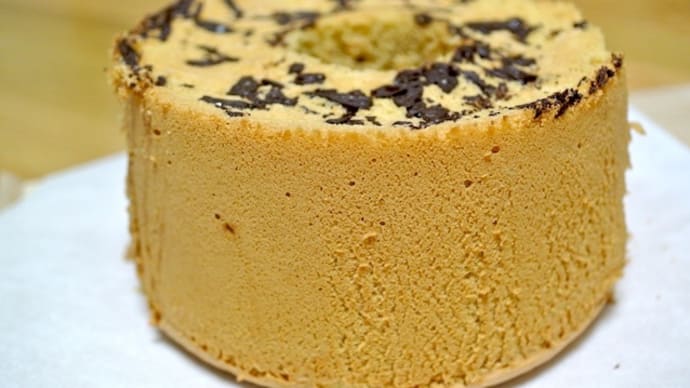 週に一度の米粉のシフォンケーキ作り♪