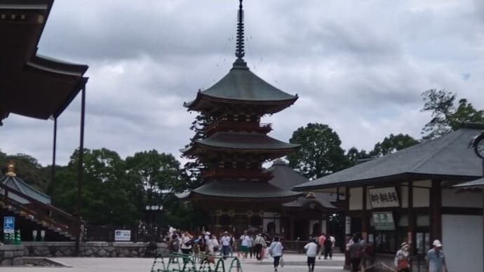 忙中閑あり　その２　今年初めての成田山と鹿嶋神宮