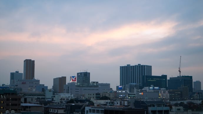 ダンスエピソード・BGM:岡田卓也のテナーサックス「ウヰスキーがお好きでしょ」他・大井町の夕焼け