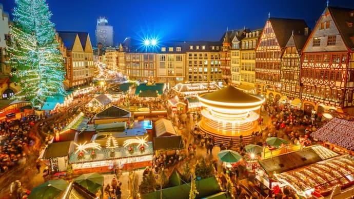 「世界の冬景色⑥」ドイツ「クリスマスマーケット」~写真と短歌で綴る世界文化紀行