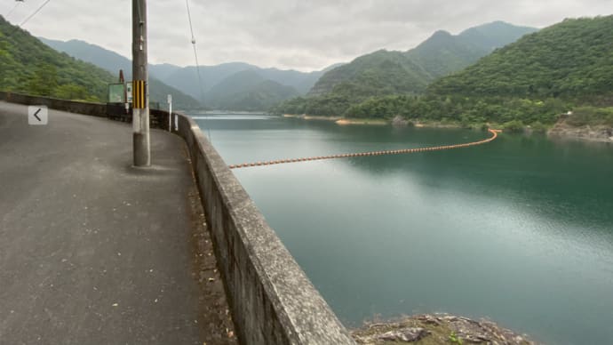 たたらぎダム湖マラソン一人旅 (その3:お試し大会の後編)