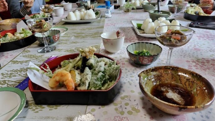 A-趣向春の天婦羅会