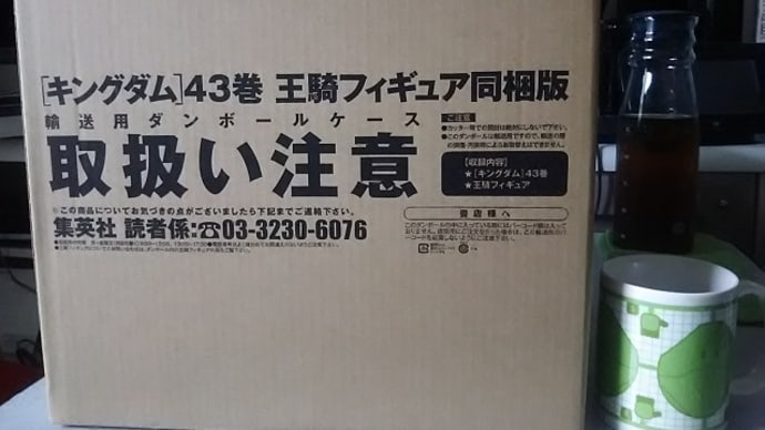 キングダム 43巻 王騎フィギュア同梱版