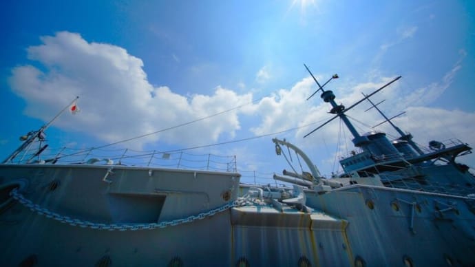 戦艦三笠 その3(神奈川県横須賀市 2024.8.13撮影)