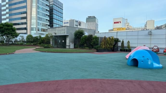 知らなかったアトレ川崎のスカイコート。