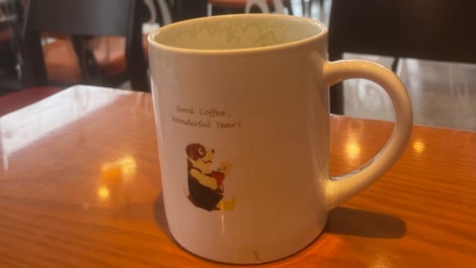 朝から抹茶ラテ
