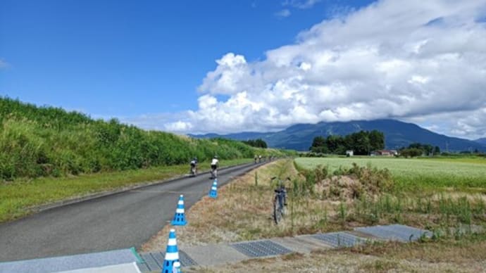 青空の下