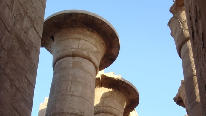 エジプト ３・カルナック神殿とルクソール神殿（2007年2月13日p.m.）