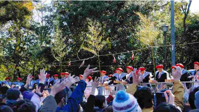 2/2 多賀大社の「節分祭」 還暦の奉仕者が”豆まき” (滋賀県多賀市)