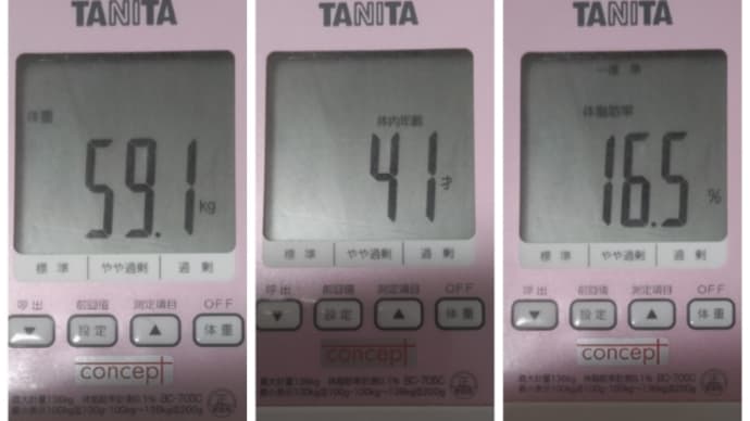 体重測定