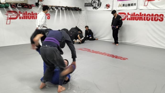 静かなる闘魂!…(木)はブラジリアン柔術で楽しむ!
