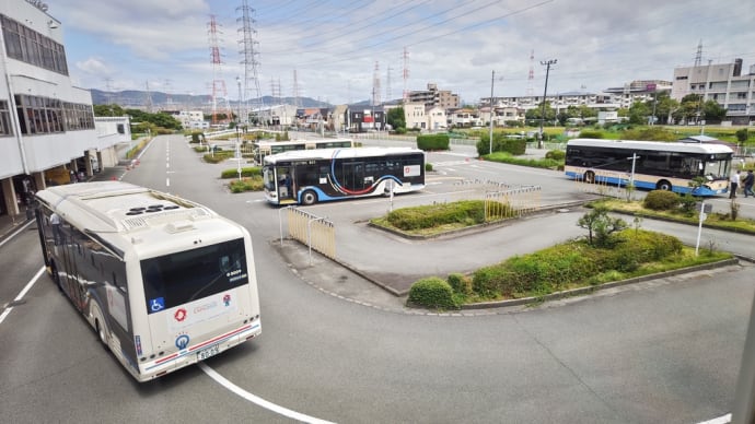 阪急バス 電気バス運転体験会