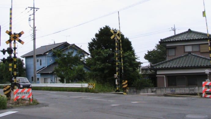 藤岡北道踏切 北藤岡~群馬藤岡⑨