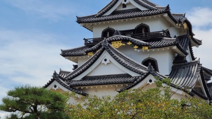 滋賀県お墓参り 彦根城 1
