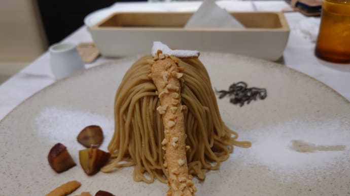 ハマで新栗のしぼりたてモンブランどうでしょう