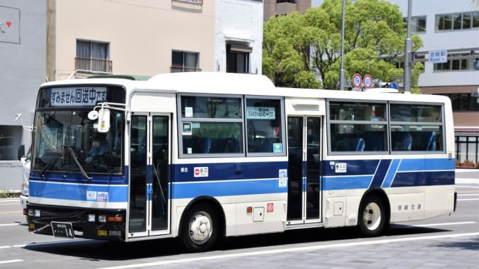 今日もがんばる宮崎交通のバス（２０２１年６月１日）　