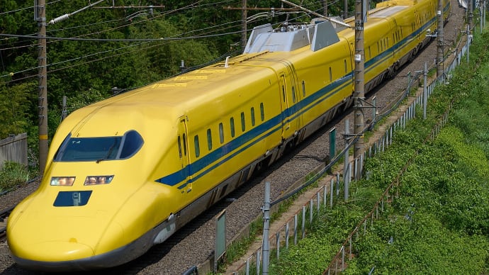 今日のドクターイエロー(T4編成・のぞみ検測・下り)