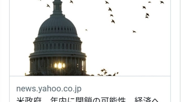 DS米政府、年内閉鎖の可能性って!ロイターが本当のこと言ってて、超びっくりです!ヤフーニュース!ドル支配の終わりが始まり!平和放送、ネサラゲサラがやって来る!