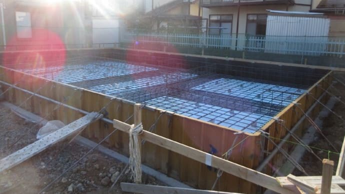 多賀城の家　基礎工事