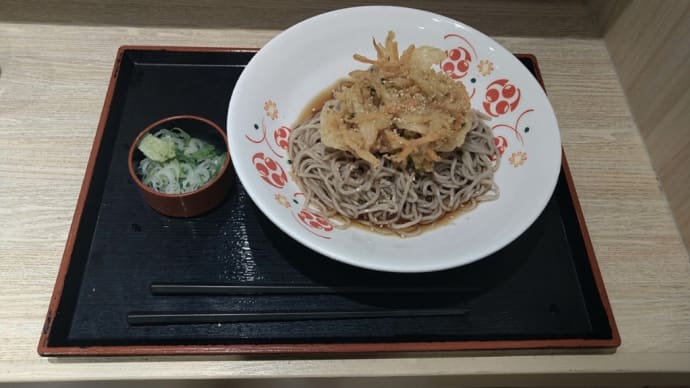 御徒町駅の立ち食いそば屋(いろり庵きらく)