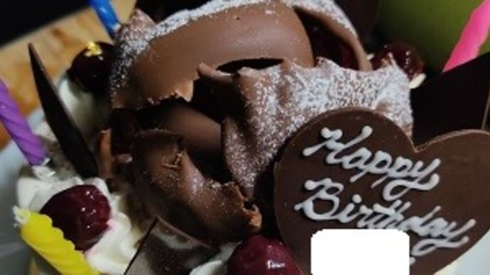 久々、発熱 & 息子っち誕生日会