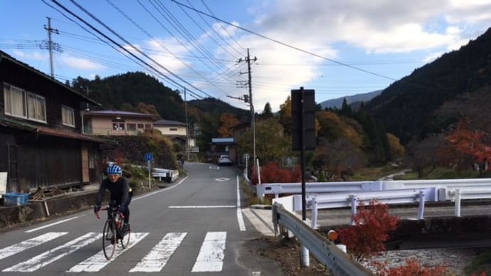 奥多摩湖～松姫峠～鶴峠　紅葉ツーリング（最終ステージ）