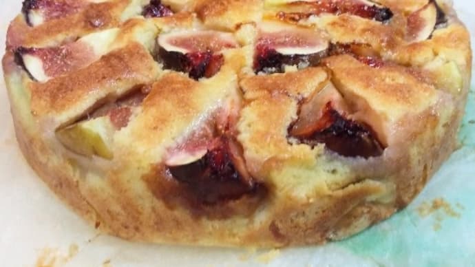 いちじくケーキ & 俳句入選