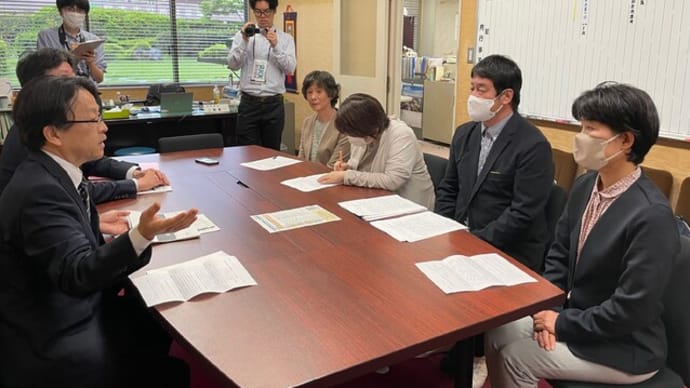 熊本市民連絡会で、「庁舎整備市民説明会」の開催カ所拡充を要望