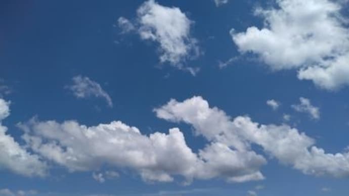 今日の空