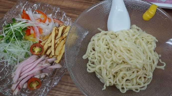 20174 麺や 福座「冷やし中華」@金沢 7月16日 これぞ福田流冷やし中華! 和食の技が詰まった至高の一杯!