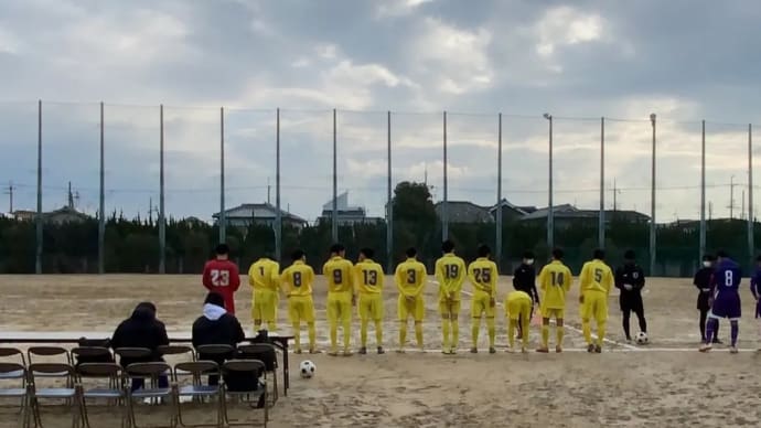 2022/2/20(日)大阪府立東百舌鳥高校サッカー部 公立高校大会決勝トーナメント2回戦 vs大塚高校