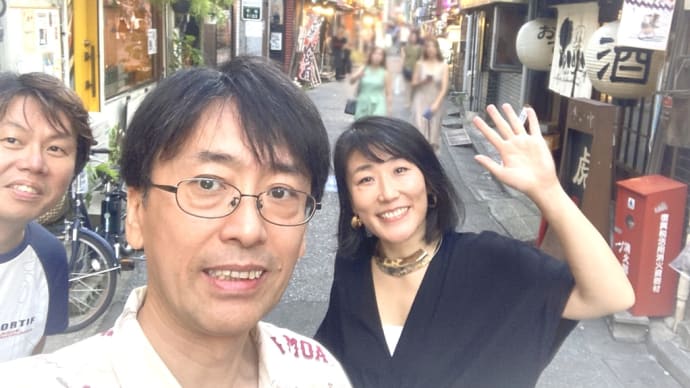 北千住はお祭り騒ぎ、キクミズもお祭り騒ぎっ。