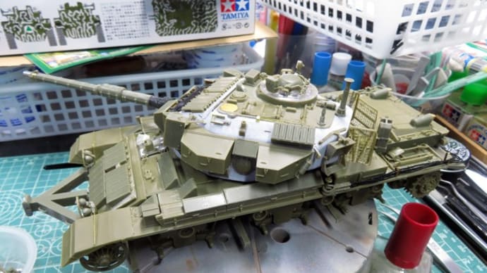 IDF SHOT' CAL D イスラエルセンチュリオン 1/35 #5 基本塗装1